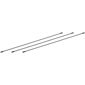 Stipinai NEWMEN VONOA Carbon round 303mm with nipples (3 vnt.)