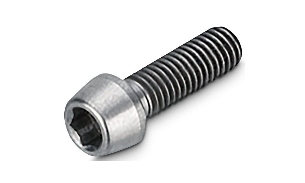 Vairo iškyšos varžtas NEWMEN Hex Titanium M5x16 TL10.5 for Evolution SL - 1