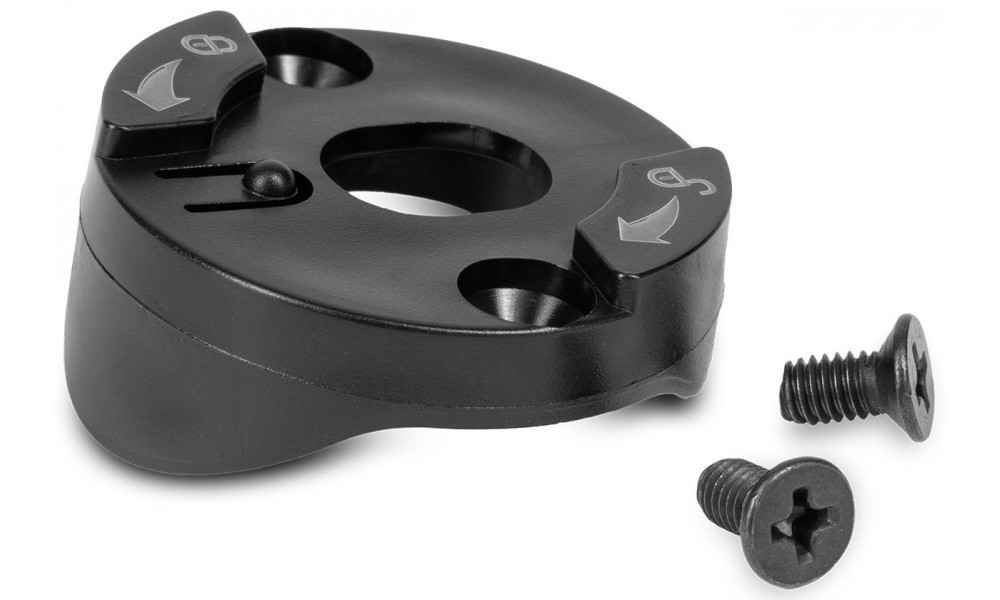 Tvirtinimo elementai Cube Plate for trailer Double CMPT plastic 