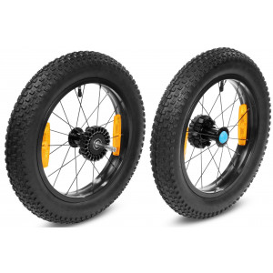 Ratų komplektas Cube Fat rear for trailer Double