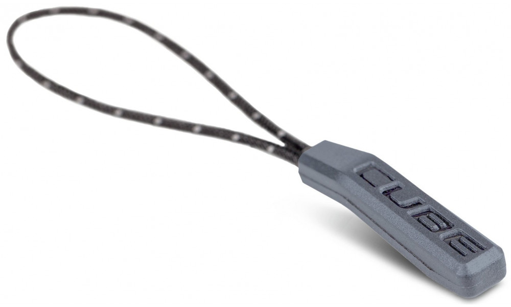 Užtrauktuko galvutė Cube Large grey 