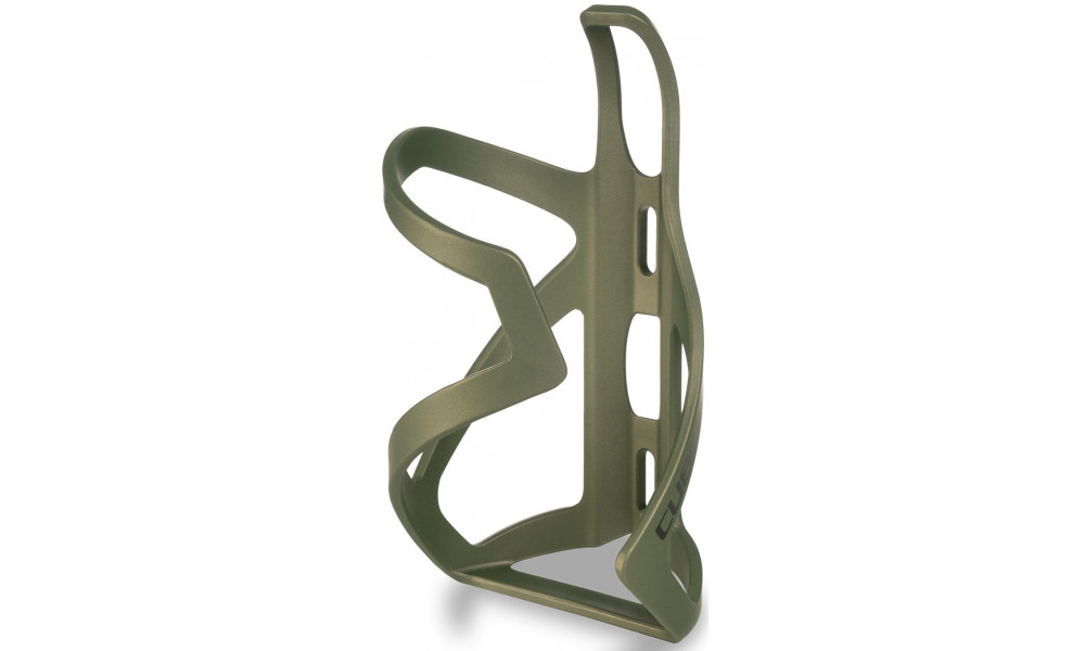Gertuvės laikiklis Cube HPP Sidecage matt reed green'n'black 