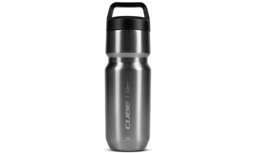 Gertuvė Cube Arc 500 stainless steel insulated brushed grey 