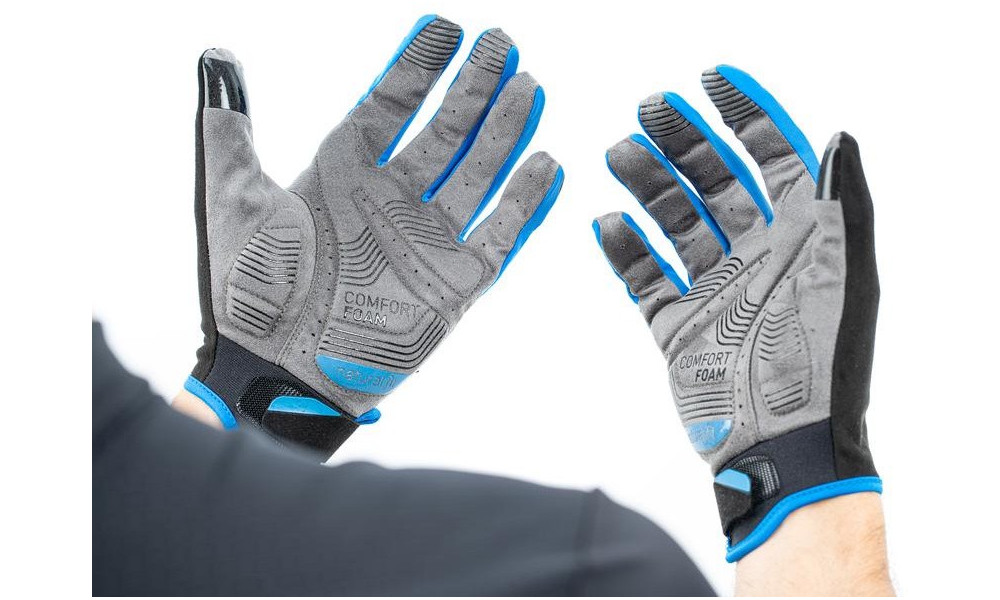 Pirštinės Cube Long X NF grey'n'blue - 2