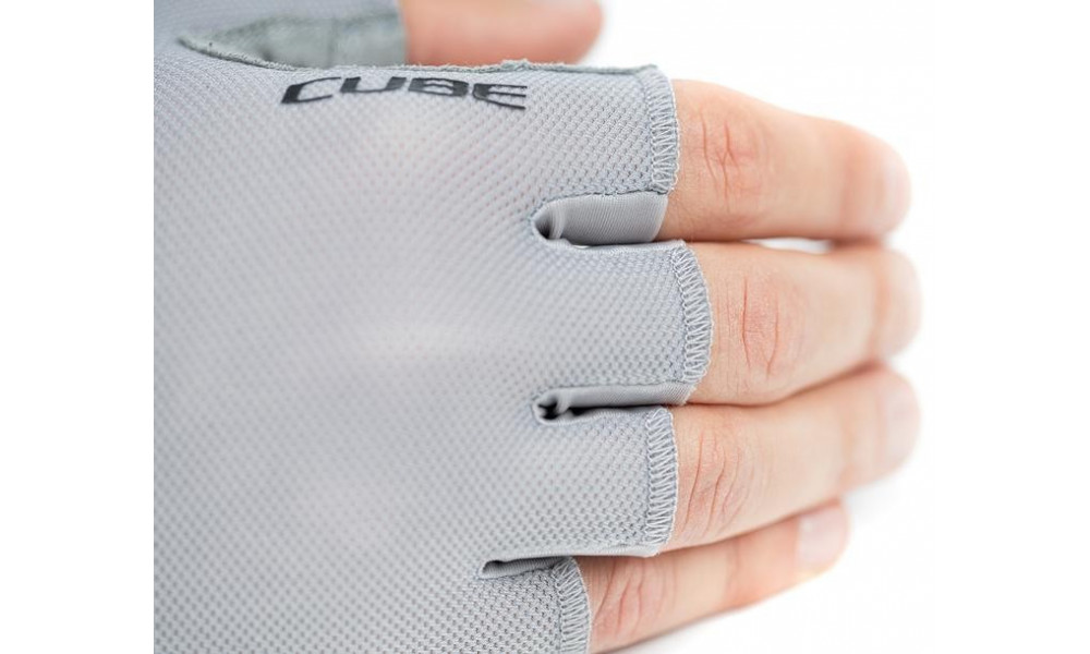 Pirštinės Cube Performance Short grey'n'red - 4