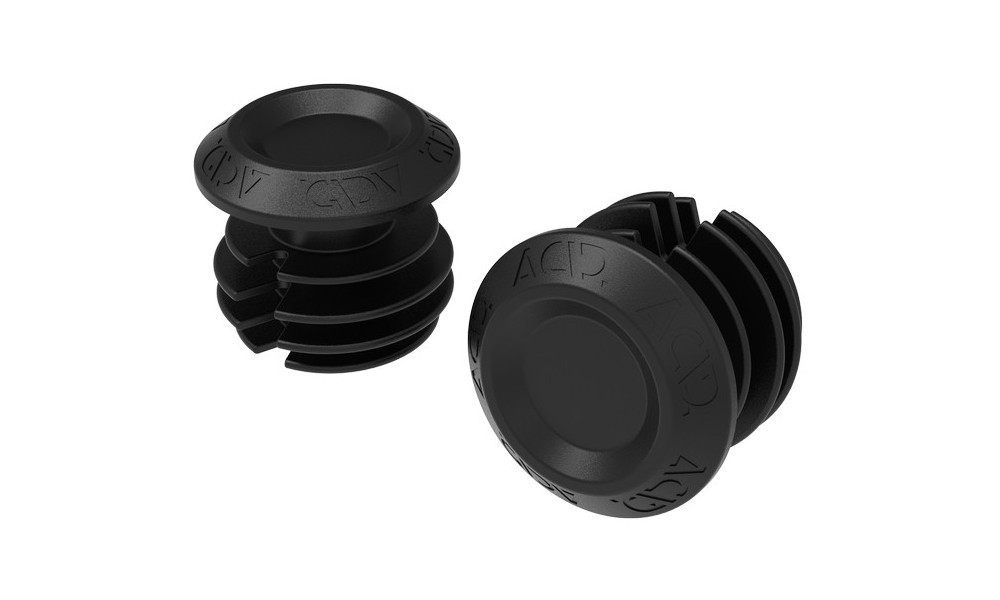 Vairo rankenėlių kamštukai ACID for Newmen Gravel Bar black 