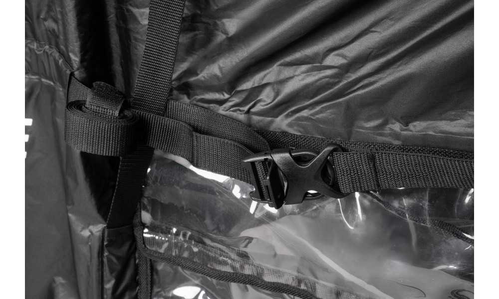 Dviračio uždangalas Cube Transport 2 bikes black - 3