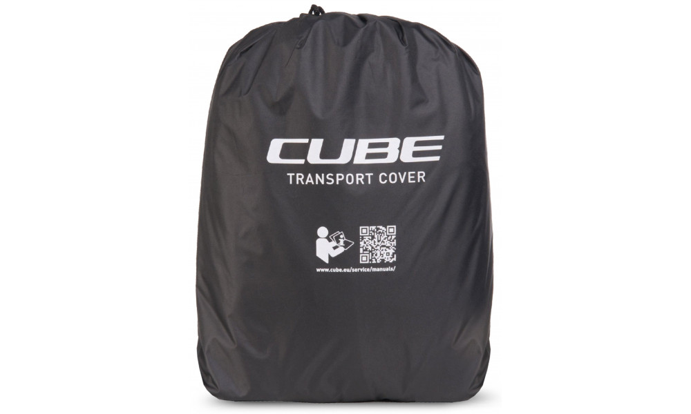 Dviračio uždangalas Cube Transport 2 bikes black - 4