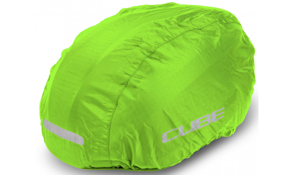 Šalmo uždangalas nuo lietaus Cube green - 1