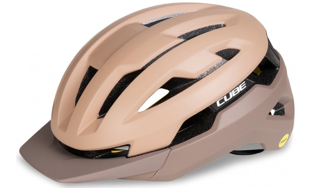 Šalmas Cube Hover sand - 1