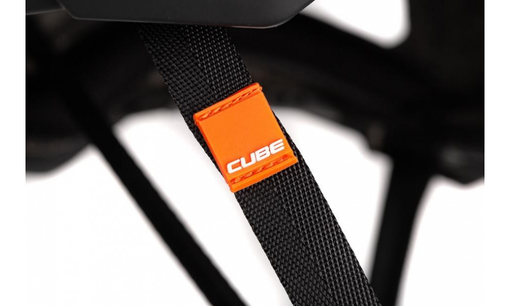 Šalmas Cube Badger X Actionteam grey'n'orange - 2