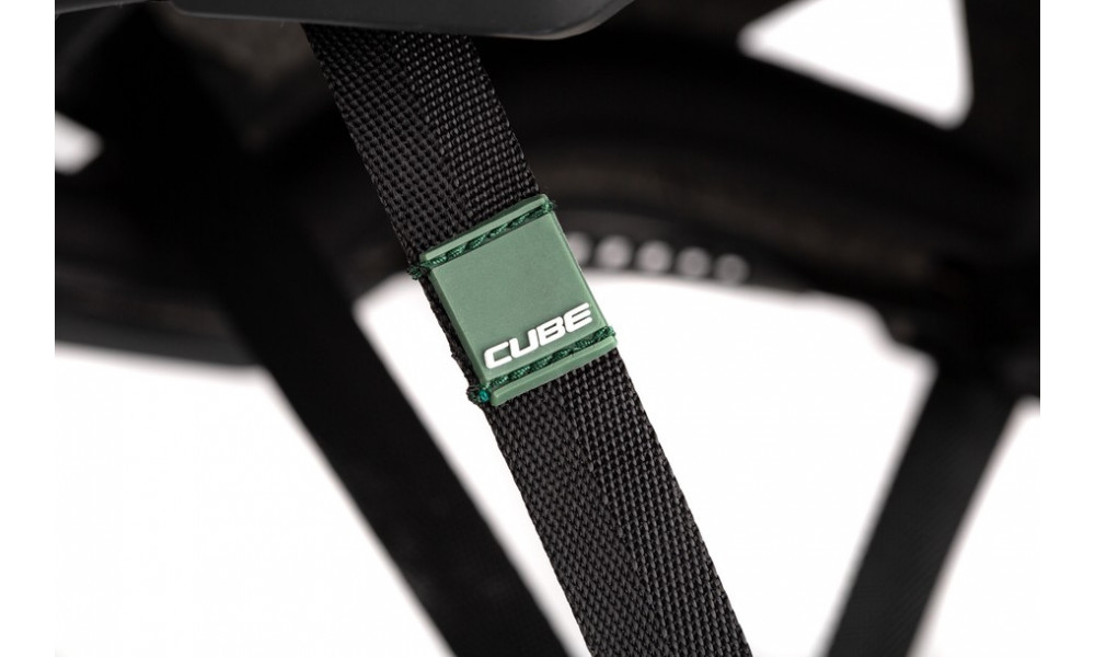 Šalmas Cube Badger green - 2