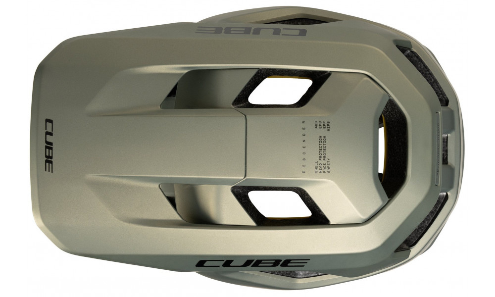 Šalmas Cube Descender TM reed green - 2