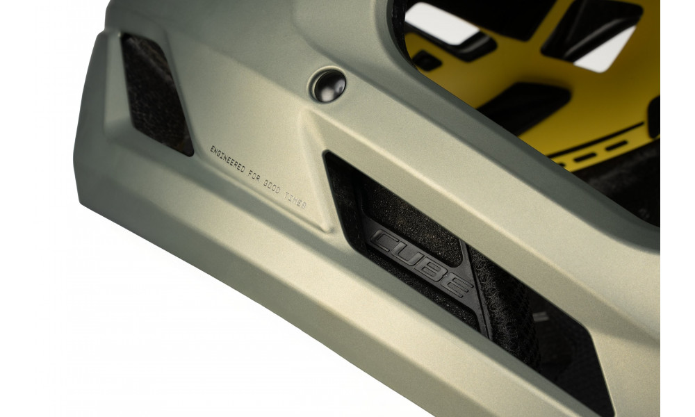 Šalmas Cube Descender TM reed green - 3