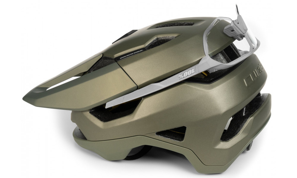 Šalmas Cube Trooper TM olive - 3
