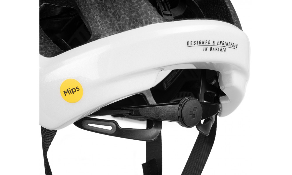 Šalmas Cube Heron Teamline white'n'orange - 4