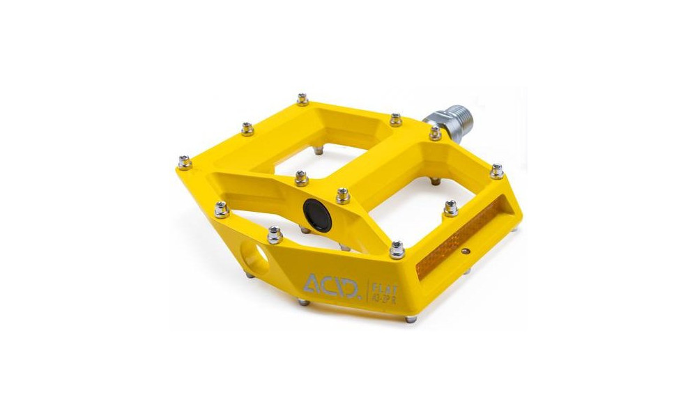 Pedalai ACID Flat A3-ZP R Alu yellow - 1
