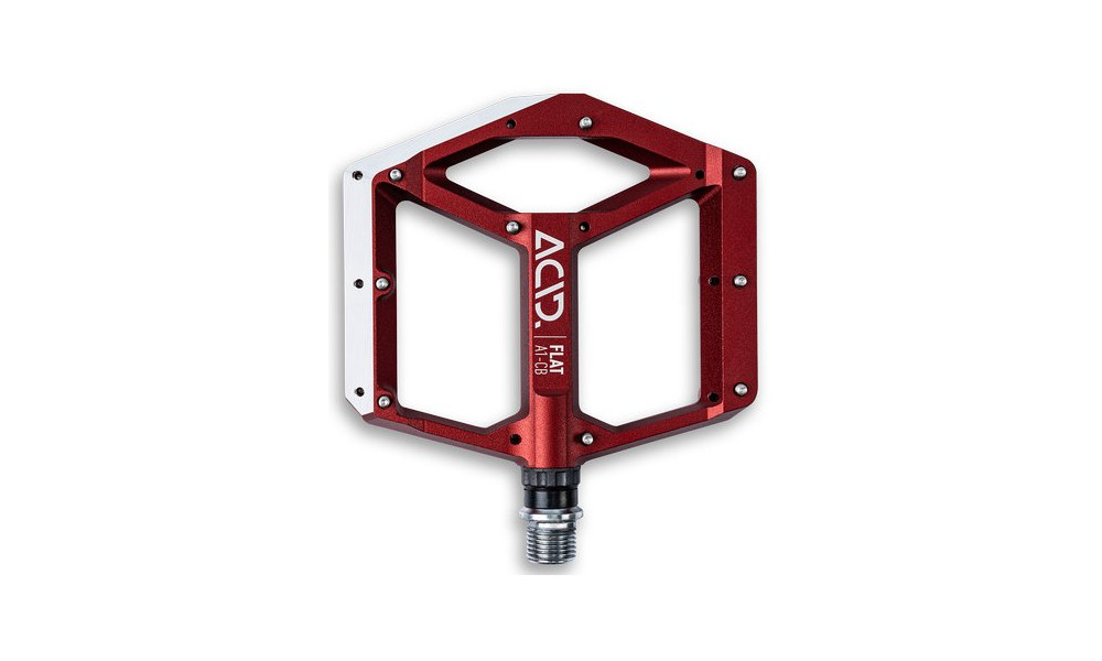 Pedalai ACID Flat A1-CB Alu red - 4