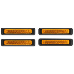 Atšvaitai pedalams ACID Classic black