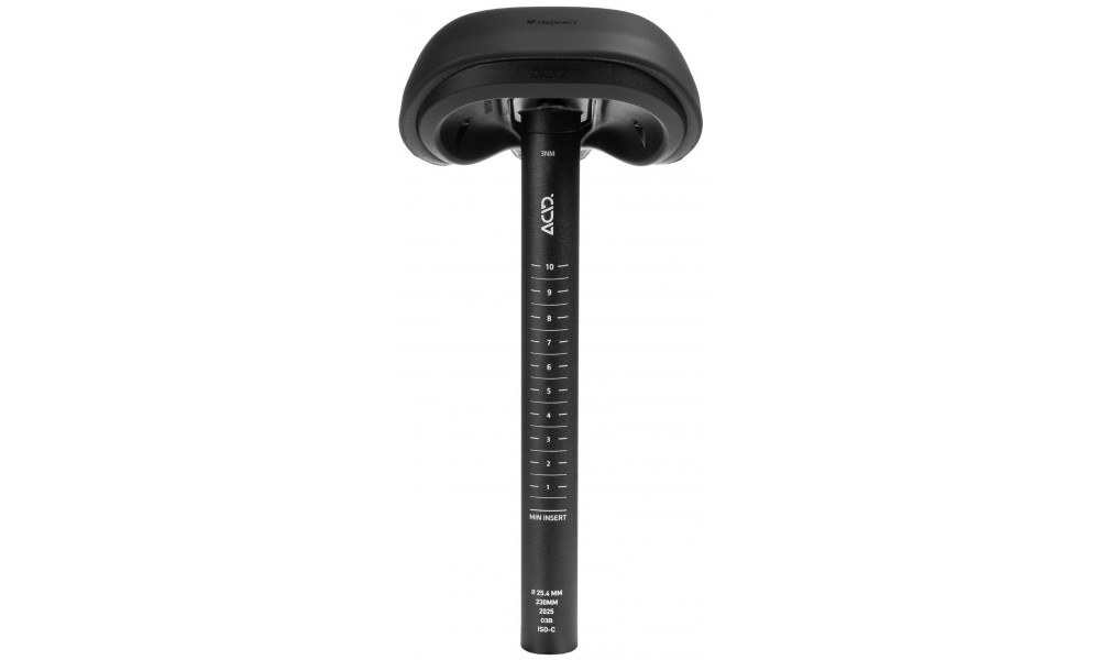 Balnelis ACID Numo Rookie 198x125mm with seat post 25.4x230mm - 6