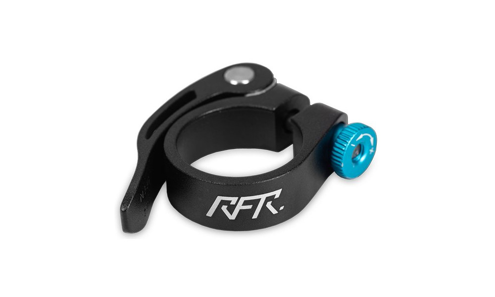 Balnelio užveržėjas RFR with Quick Release Alu 34.9mm black'n'blue 
