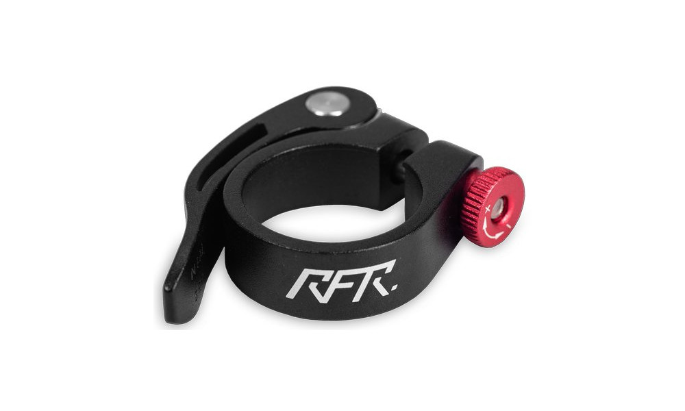 Balnelio užveržėjas RFR with Quick Release Alu 34.9mm black'n'red 