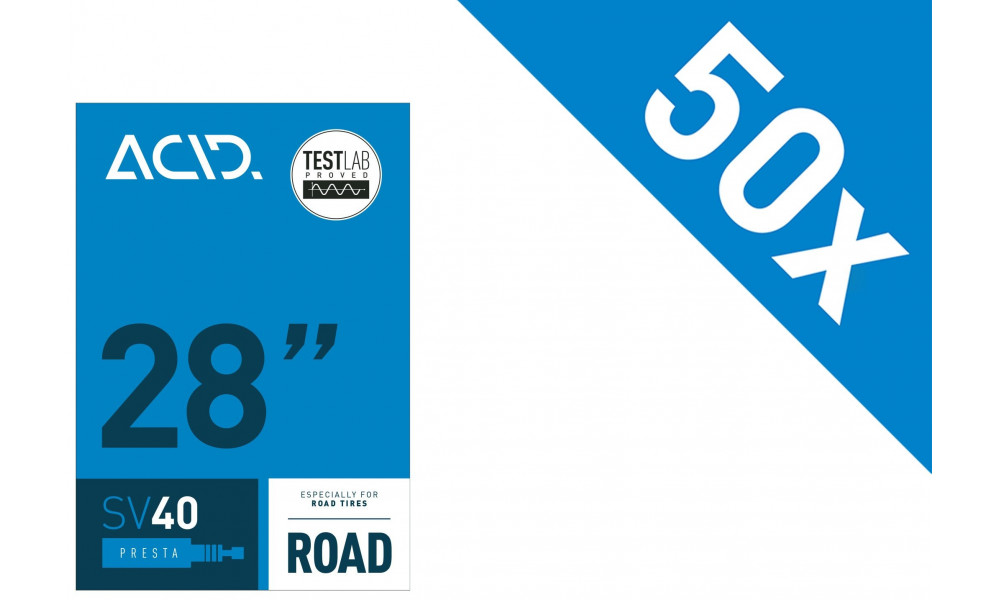 Kamera 28" ACID Road SV 40mm 18-622/23-630 Workshop (50 pcs.) 