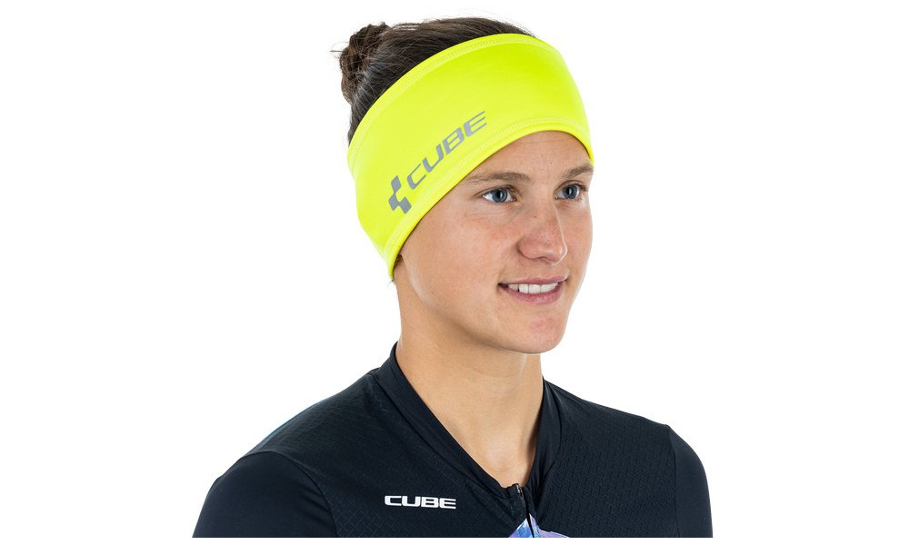 Galvos juosta Cube Race Be Warm Functional neon yellow - 2