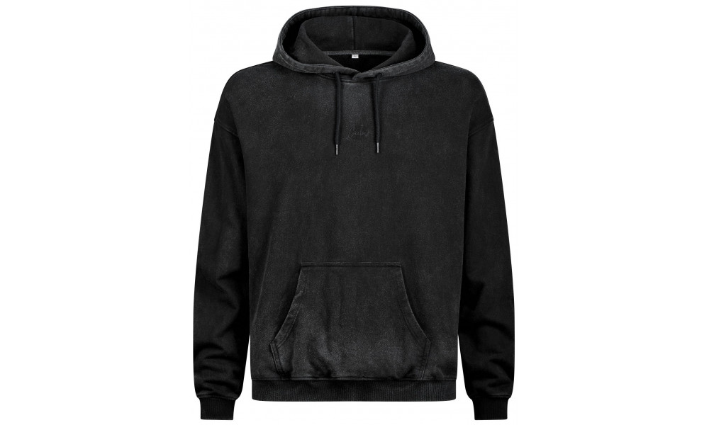 Megztinis su kapišonu Cube Organic Script GTY Fit washed grey - 1