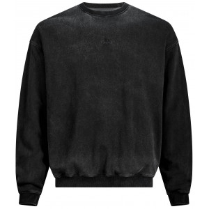 Megztinis Cube Organic Script GTY Fit washed grey