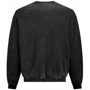 Megztinis Cube Organic Script GTY Fit washed grey