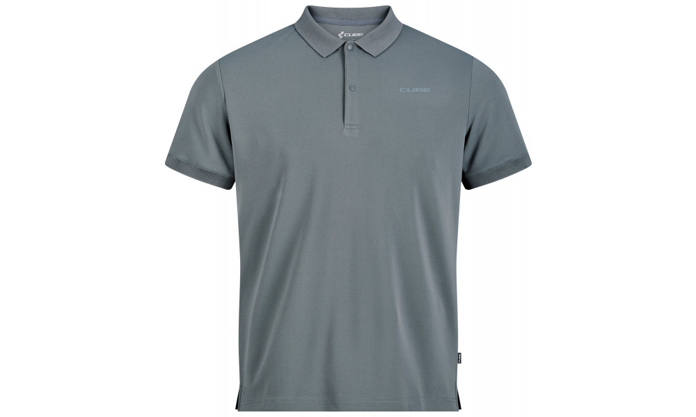 Marškiniai Cube Tech Polo dark grey - 1