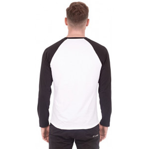 Marškinėliai Cube Organic Longsleeve black'n'white