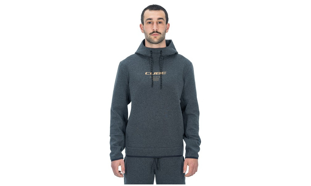 Megztinis su kapišonu Cube Advanced anthracite - 5