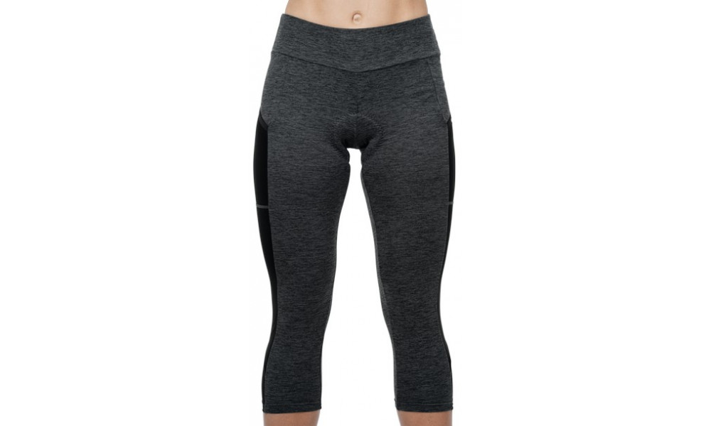Dviratininko kelnės Cube ATX WS Cropped grey melange - 5