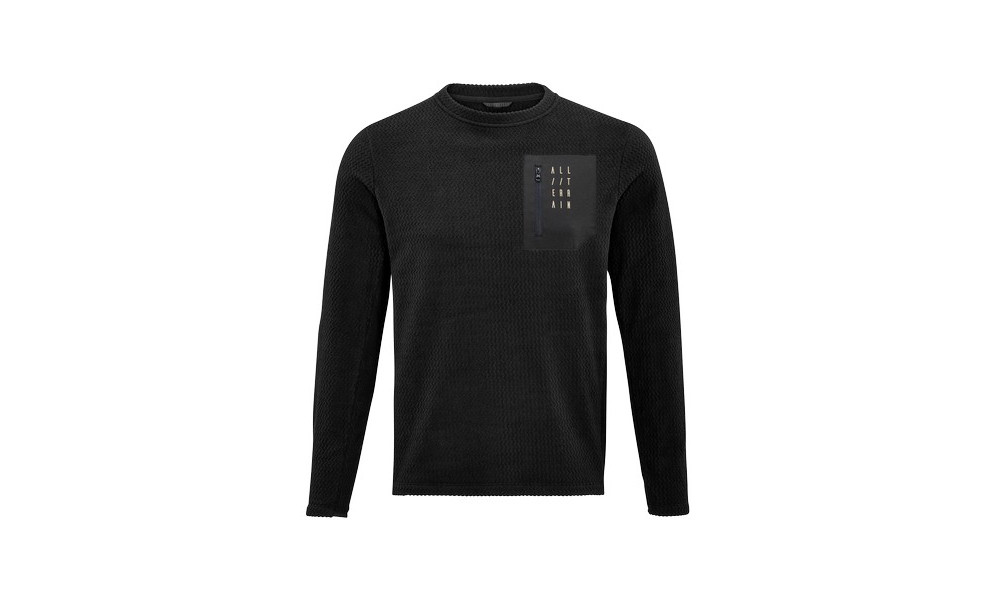 Dviratininko marškinėliai Cube ATX Fleece L/S black - 1