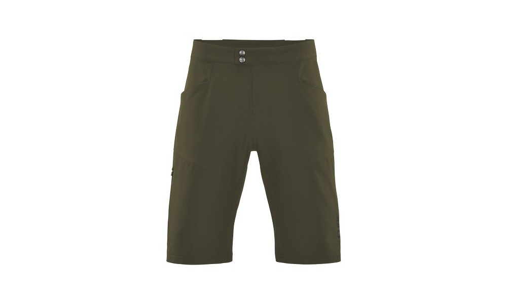 Dviratininko šortai Cube ATX Baggy CMPT with liner dark olive - 1