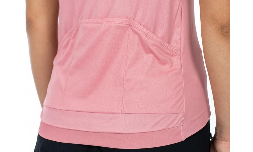 Dviratininko marškinėliai Cube ATX WS Full Zip CMPT S/S coral - 3