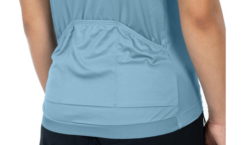 Dviratininko marškinėliai Cube ATX WS Half Zip CMPT S/S blue - 2