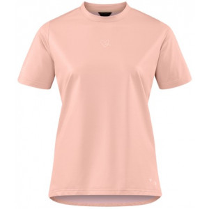 Dviratininko marškinėliai Cube ATX WS Round Neck S/S coral
