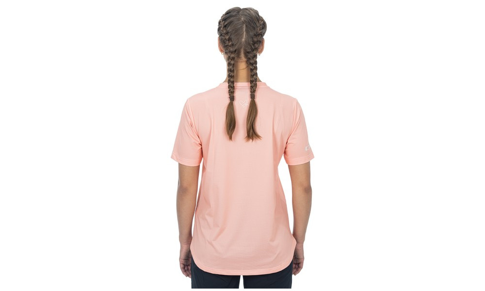 Dviratininko marškinėliai Cube ATX WS Round Neck S/S coral - 4