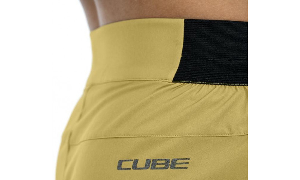Dviratininko šortai Cube ATX WS Baggy CMPT khaki - 2