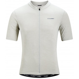 Dviratininko marškinėliai Cube Gravel Full Zip Cargo S/S red