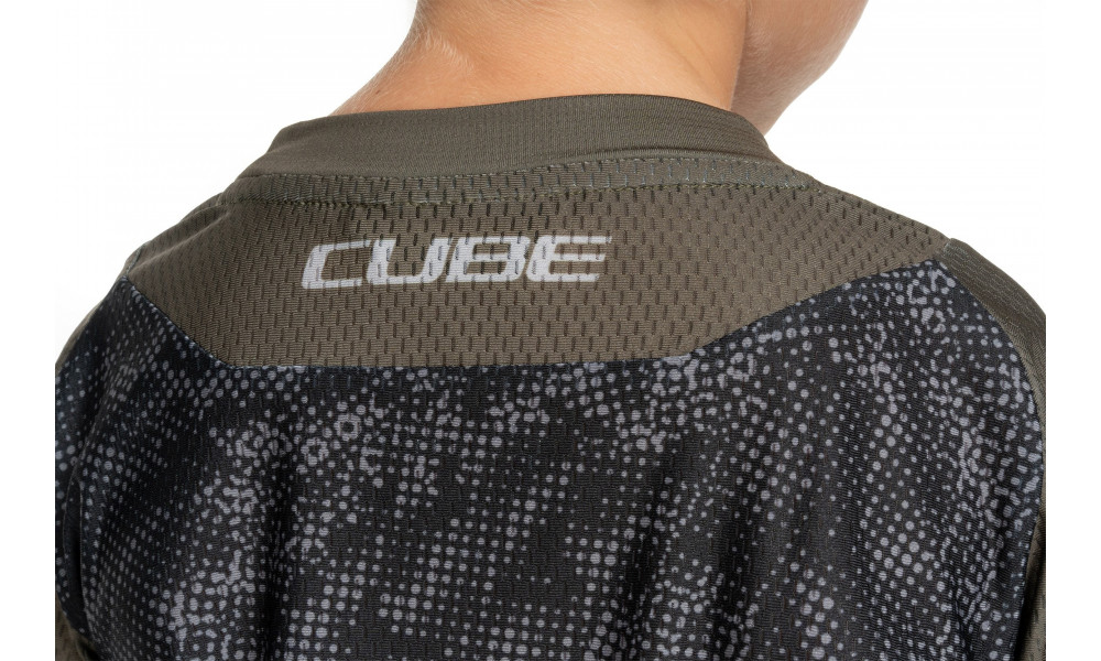 Dviratininko marškinėliai Cube MTB Rookie TM S/S black'n'blue - 3