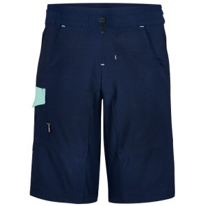 Dviratininko šortai Cube Teamline Baggy Rookie with liner blue'n'mint