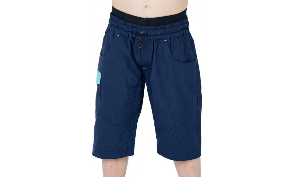 Dviratininko šortai Cube Teamline Baggy Rookie with liner blue'n'mint - 5