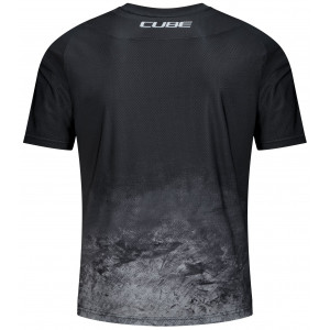 Dviratininko marškinėliai Cube MTB Moonstone S/S blue'n'black