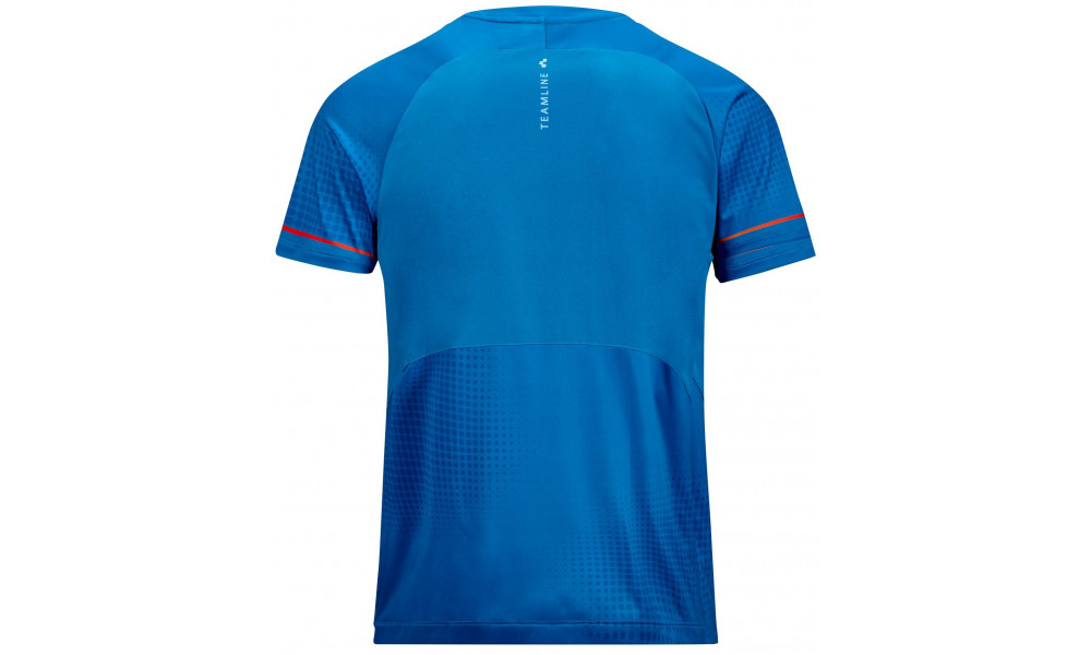 Dviratininko marškinėliai Cube Round Neck Tech Teamline S/S topas blue - 2