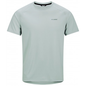 Dviratininko marškinėliai Cube Round Neck Tech S/S grey