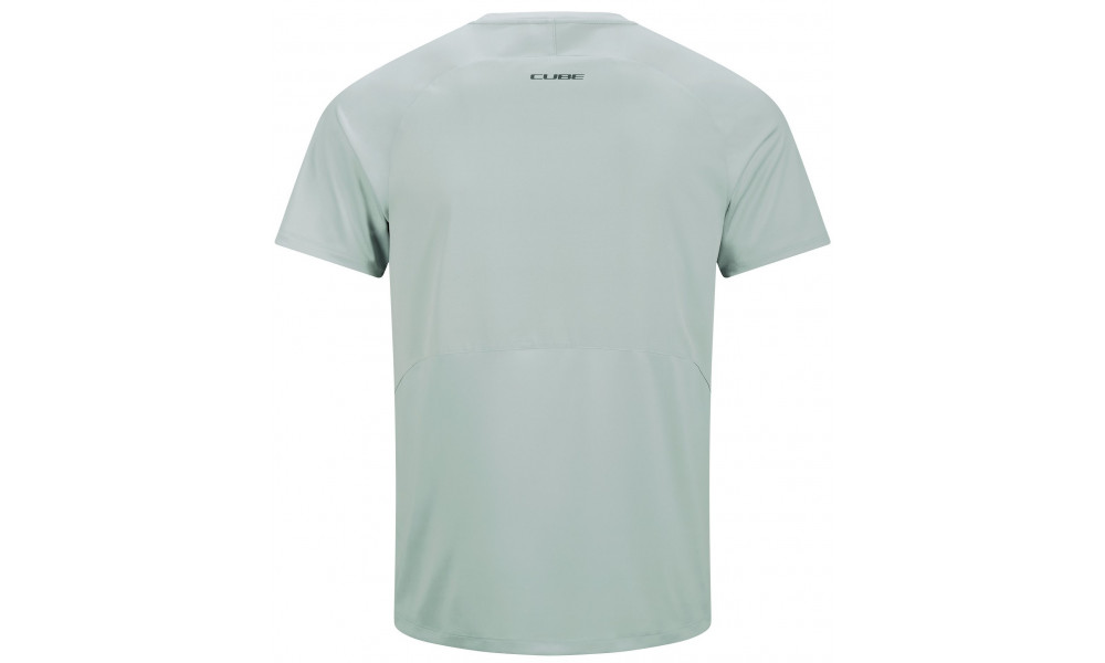 Dviratininko marškinėliai Cube Round Neck Tech S/S grey - 2